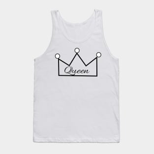 Cute queen tiara crown Tank Top